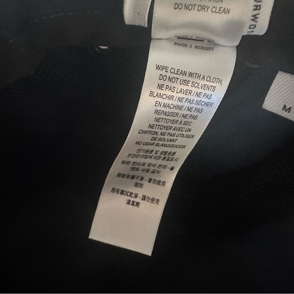 BURBERRY LONDON BLACK LOGO BASEBALL CAP - Picture 5 of 7